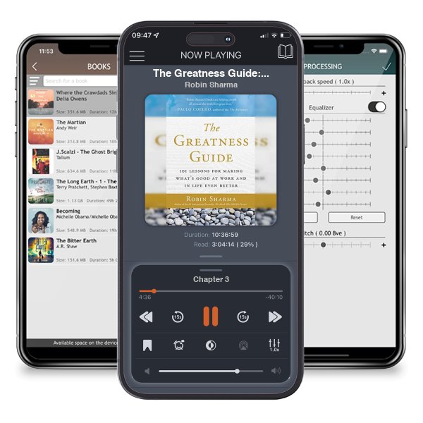 Download fo free audiobook The Greatness Guide: 101 Lessons for Making What's Good at... by Robin Sharma and listen anywhere on your iOS devices in the ListenBook app.