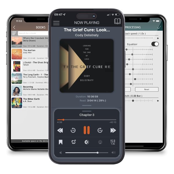 Download fo free audiobook The Grief Cure: Looking for the End of Loss by Cody Delistraty and listen anywhere on your iOS devices in the ListenBook app.