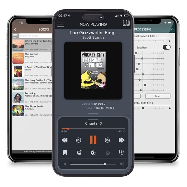 Download fo free audiobook The Grizzwells: Finger Food by Scott Stantis and listen anywhere on your iOS devices in the ListenBook app.