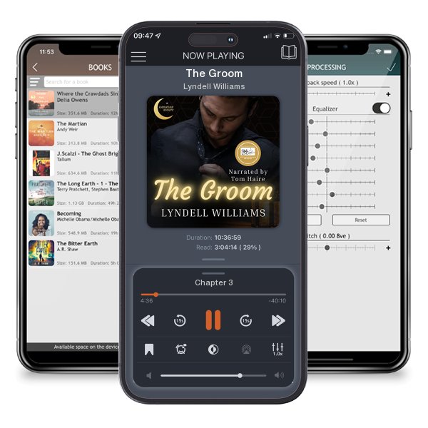Download fo free audiobook The Groom by Lyndell Williams and listen anywhere on your iOS devices in the ListenBook app.