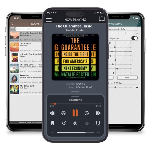 Download fo free audiobook The Guarantee: Inside the Fight for America's Next Economy by Natalie Foster and listen anywhere on your iOS devices in the ListenBook app.