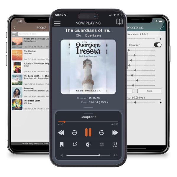 Download fo free audiobook The Guardians of Iressia: Book One: Awakening by Cloé Doerksen and listen anywhere on your iOS devices in the ListenBook app.