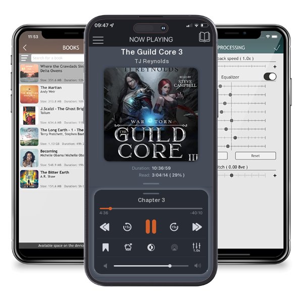Download fo free audiobook The Guild Core 3 by TJ Reynolds and listen anywhere on your iOS devices in the ListenBook app.