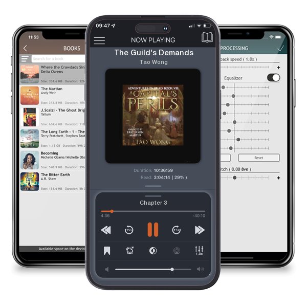 Download fo free audiobook The Guild's Demands by Tao Wong and listen anywhere on your iOS devices in the ListenBook app.