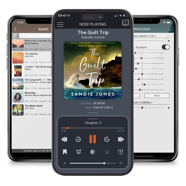 Download fo free audiobook The Guilt Trip by Sandie Jones and listen anywhere on your iOS devices in the ListenBook app.