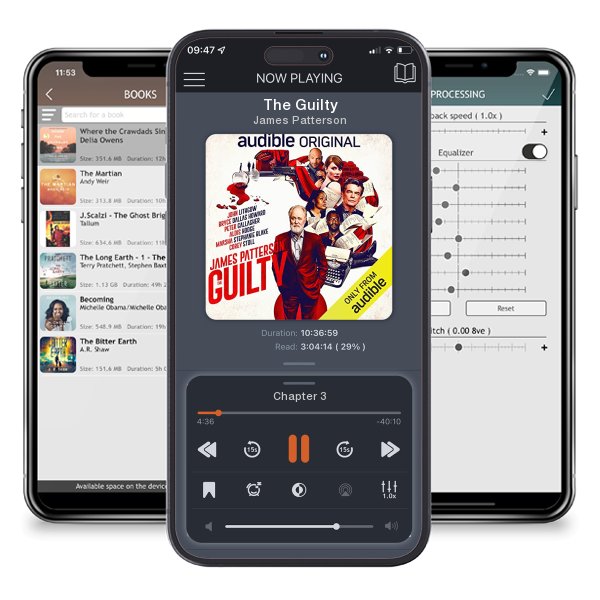 Download fo free audiobook The Guilty by James Patterson and listen anywhere on your iOS devices in the ListenBook app.