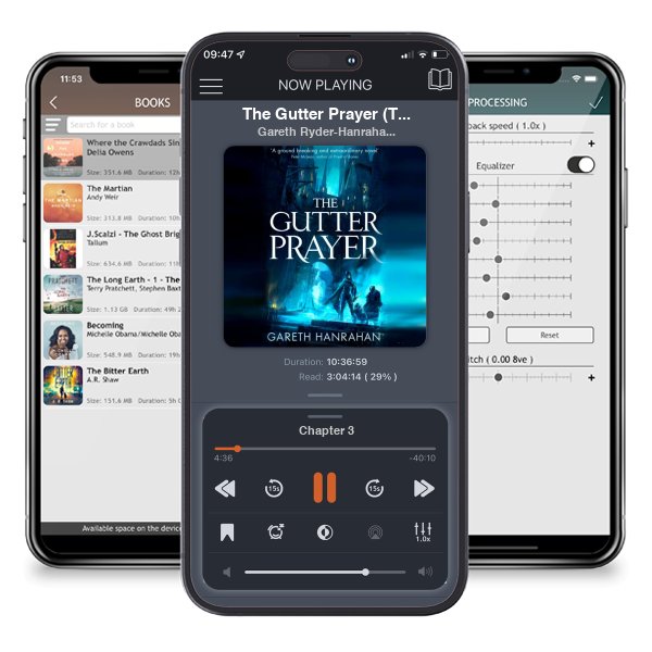 Download fo free audiobook The Gutter Prayer (The Black Iron Legacy, #1) by Gareth Ryder-Hanrahan and listen anywhere on your iOS devices in the ListenBook app.