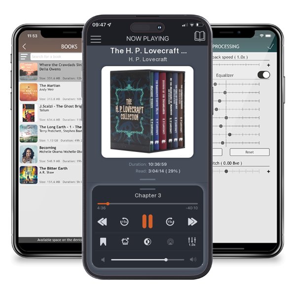 Download fo free audiobook The H. P. Lovecraft Collection: Deluxe 6-Book Hardcover Boxed... by H. P. Lovecraft and listen anywhere on your iOS devices in the ListenBook app.