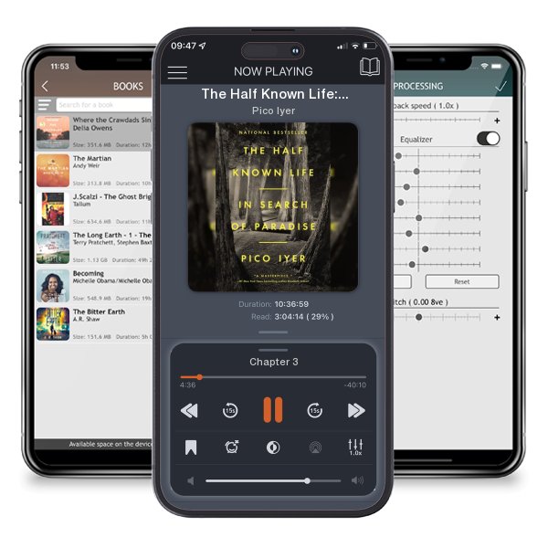 Download fo free audiobook The Half Known Life: In Search of Paradise by Pico Iyer and listen anywhere on your iOS devices in the ListenBook app.