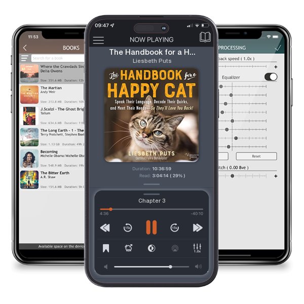 Download fo free audiobook The Handbook for a Happy Cat by Liesbeth Puts and listen anywhere on your iOS devices in the ListenBook app.