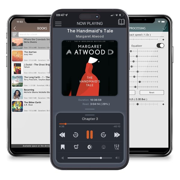 Download fo free audiobook The Handmaid's Tale by Margaret Atwood and listen anywhere on your iOS devices in the ListenBook app.