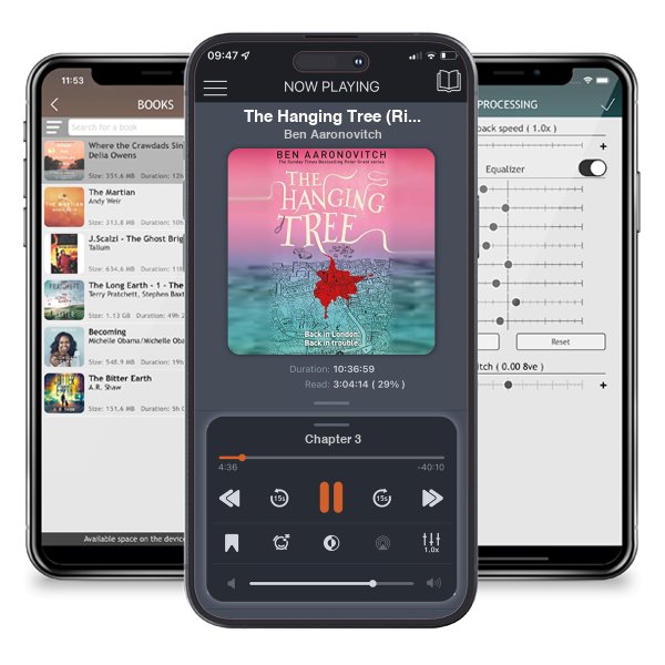 Download fo free audiobook The Hanging Tree (Rivers of London, #6) by Ben Aaronovitch and listen anywhere on your iOS devices in the ListenBook app.
