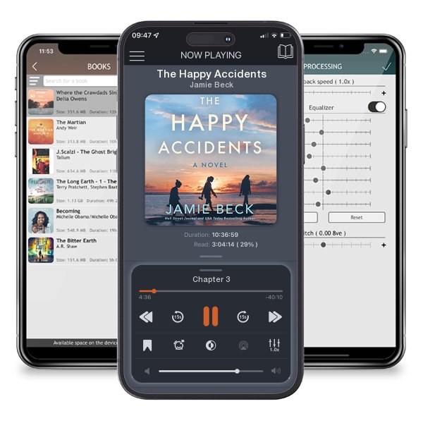 Download fo free audiobook The Happy Accidents by Jamie Beck and listen anywhere on your iOS devices in the ListenBook app.