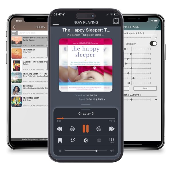 Download fo free audiobook The Happy Sleeper: The Science-Backed Guide to Helping Your... by Heather Turgeon and Julie Wright and listen anywhere on your iOS devices in the ListenBook app.