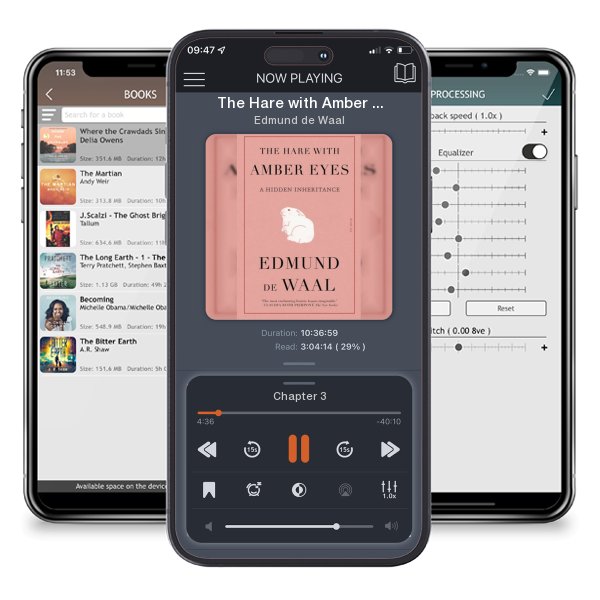 Download fo free audiobook The Hare with Amber Eyes: A Hidden Inheritance by Edmund de Waal and listen anywhere on your iOS devices in the ListenBook app.
