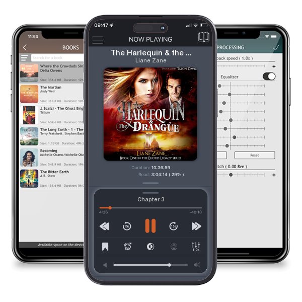 Download fo free audiobook The Harlequin & the Drangùe by Liane Zane and listen anywhere on your iOS devices in the ListenBook app.