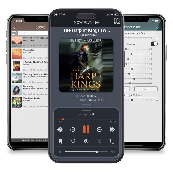 Download fo free audiobook The Harp of Kings (Warrior Bards, #1) by Juliet Marillier and listen anywhere on your iOS devices in the ListenBook app.