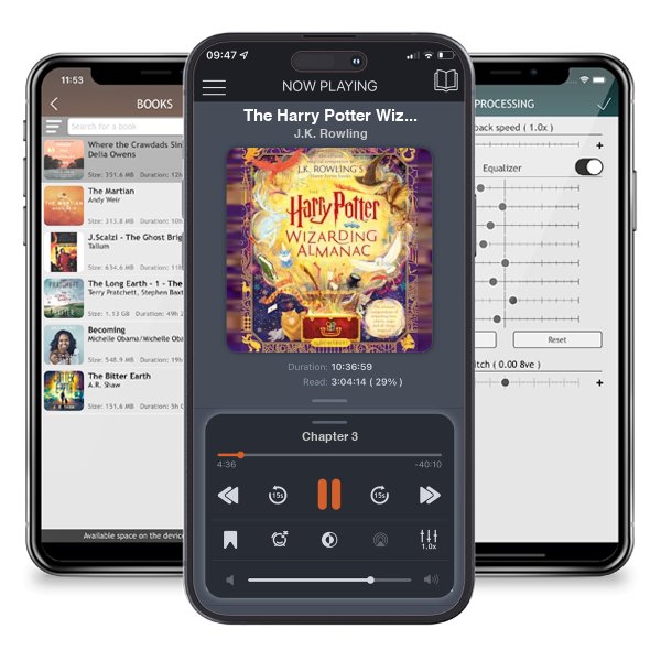 Download fo free audiobook The Harry Potter Wizarding Almanac by J.K. Rowling and listen anywhere on your iOS devices in the ListenBook app.