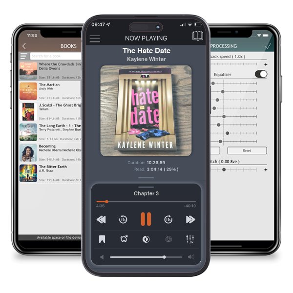 Download fo free audiobook The Hate Date by Kaylene Winter and listen anywhere on your iOS devices in the ListenBook app.