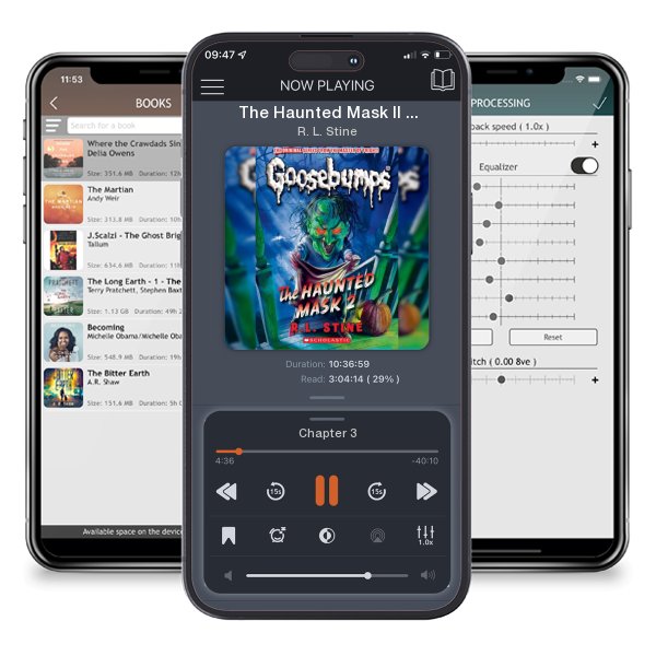 Download fo free audiobook The Haunted Mask II (Classic Goosebumps #34) by R. L. Stine and listen anywhere on your iOS devices in the ListenBook app.