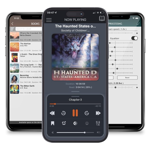 Download fo free audiobook The Haunted States of America by Society of Children's Book Writers and I and Solomon Hughes and listen anywhere on your iOS devices in the ListenBook app.