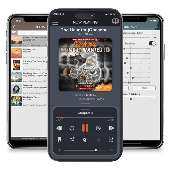 Download fo free audiobook The Haunter (Goosebumps Most Wanted Special Edition #4) by R. L. Stine and listen anywhere on your iOS devices in the ListenBook app.