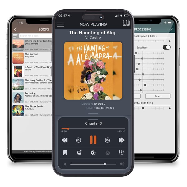 Download fo free audiobook The Haunting of Alejandra by V. Castro and listen anywhere on your iOS devices in the ListenBook app.