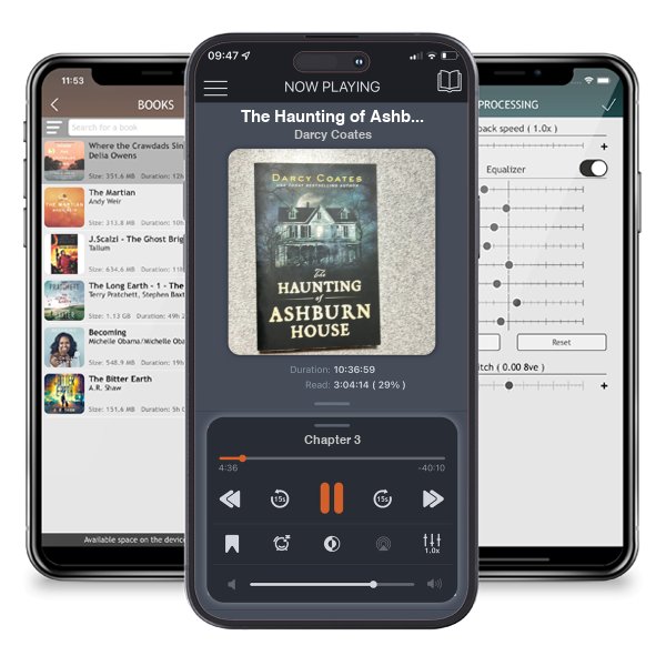 Download fo free audiobook The Haunting of Ashburn House by Darcy Coates and listen anywhere on your iOS devices in the ListenBook app.