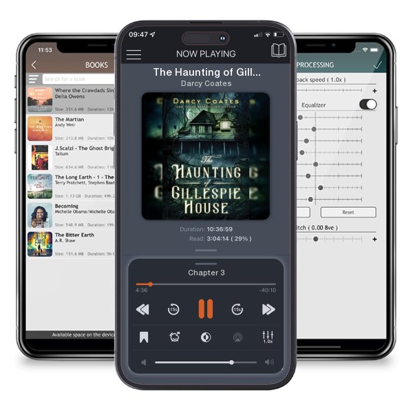 Download fo free audiobook The Haunting of Gillespie House by Darcy Coates and listen anywhere on your iOS devices in the ListenBook app.
