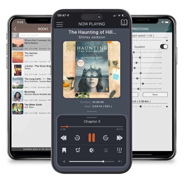 Download fo free audiobook The Haunting of Hill House (Movie Tie-In) by Shirley Jackson and listen anywhere on your iOS devices in the ListenBook app.