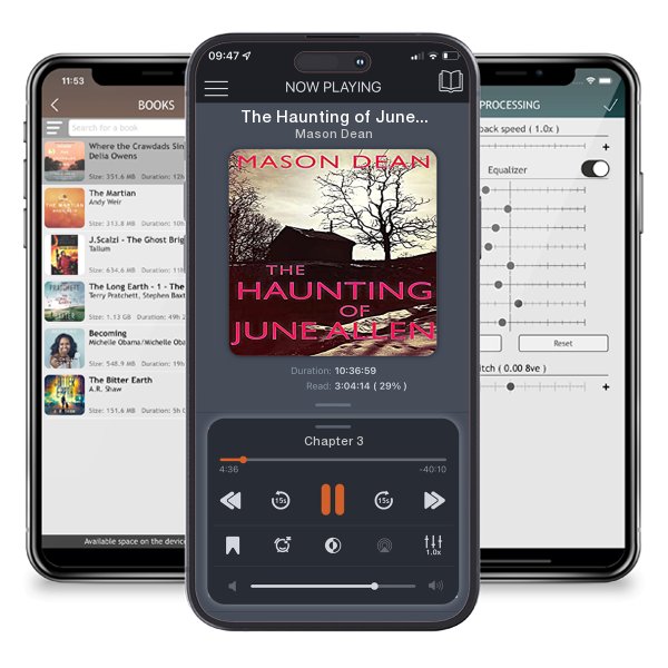 Download fo free audiobook The Haunting of June Allen by Mason Dean and listen anywhere on your iOS devices in the ListenBook app.