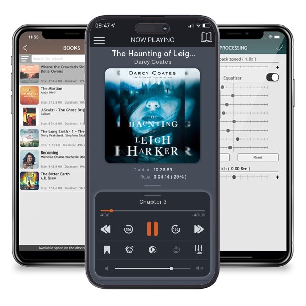 Download fo free audiobook The Haunting of Leigh Harker by Darcy Coates and listen anywhere on your iOS devices in the ListenBook app.