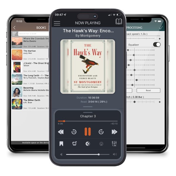 Download fo free audiobook The Hawk's Way: Encounters with Fierce Beauty by Sy Montgomery and listen anywhere on your iOS devices in the ListenBook app.