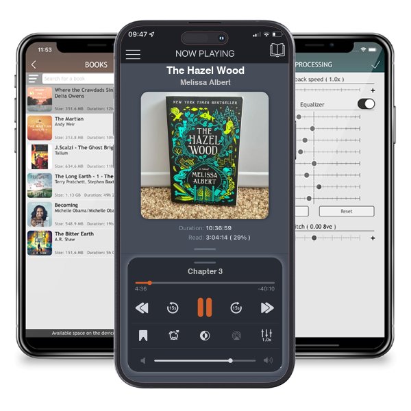 Download fo free audiobook The Hazel Wood by Melissa Albert and listen anywhere on your iOS devices in the ListenBook app.