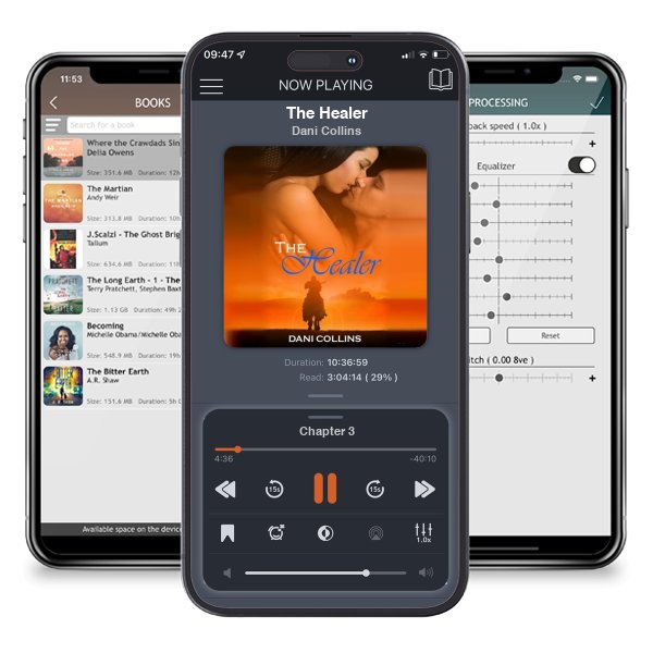 Download fo free audiobook The Healer by Dani Collins and listen anywhere on your iOS devices in the ListenBook app.