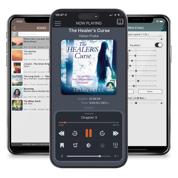 Download fo free audiobook The Healer's Curse by Helen Pryke and listen anywhere on your iOS devices in the ListenBook app.