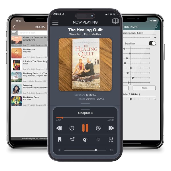 Download fo free audiobook The Healing Quilt by Wanda E. Brunstetter and listen anywhere on your iOS devices in the ListenBook app.