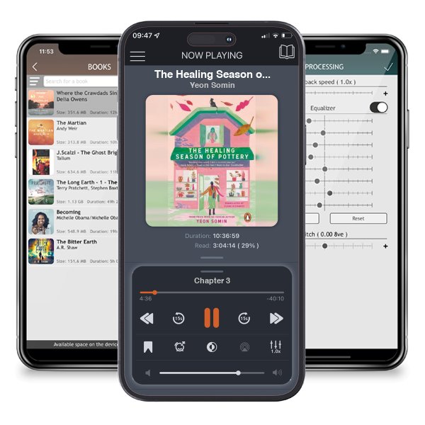 Download fo free audiobook The Healing Season of Pottery by Yeon Somin and listen anywhere on your iOS devices in the ListenBook app.