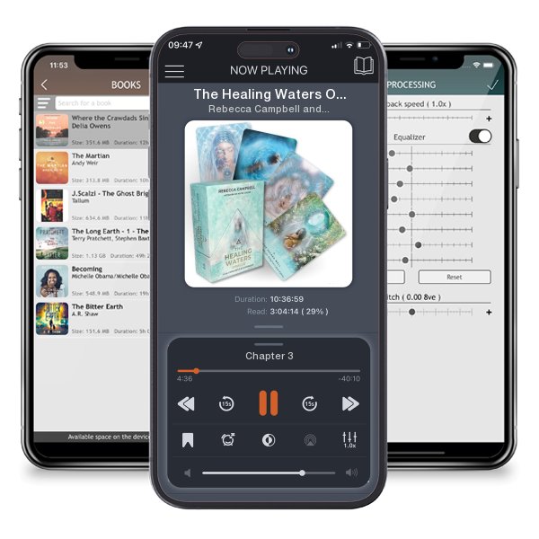 Download fo free audiobook The Healing Waters Oracle: A 44-Card Deck and Guidebook by Rebecca Campbell and Katie-Louise and listen anywhere on your iOS devices in the ListenBook app.