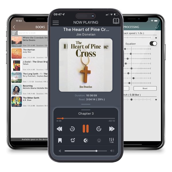 Download fo free audiobook The Heart of Pine Cross by Jim Donelan and listen anywhere on your iOS devices in the ListenBook app.