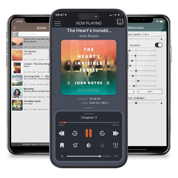 Download fo free audiobook The Heart's Invisible Furies by John Boyne and listen anywhere on your iOS devices in the ListenBook app.