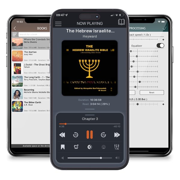Download fo free audiobook The Hebrew Israelite Bible by Heyward and listen anywhere on your iOS devices in the ListenBook app.