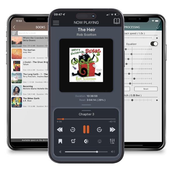 Download fo free audiobook The Heir by Rob Scotton and listen anywhere on your iOS devices in the ListenBook app.