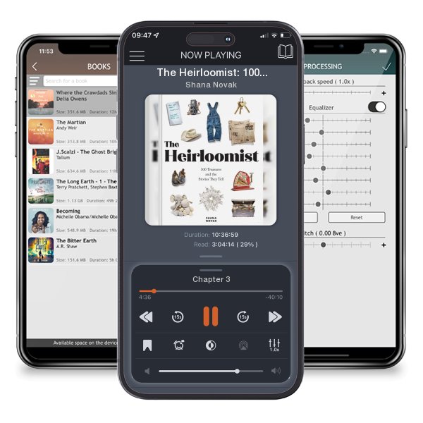 Download fo free audiobook The Heirloomist: 100 Treasures and the Stories They Tell by Shana Novak and listen anywhere on your iOS devices in the ListenBook app.