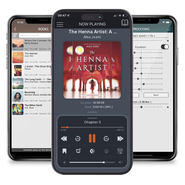 Download fo free audiobook The Henna Artist: A Reese's Book Club Pick (First Time Trade) by Alka Joshi and listen anywhere on your iOS devices in the ListenBook app.
