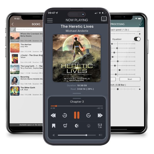 Download fo free audiobook The Heretic Lives by Michael Anderle and listen anywhere on your iOS devices in the ListenBook app.