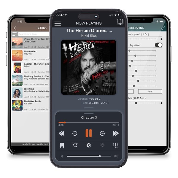 Download fo free audiobook The Heroin Diaries: Ten Year Anniversary Edition: A Year in the Life of a Shattered Rock Star by Nikki Sixx and listen anywhere on your iOS devices in the ListenBook app.