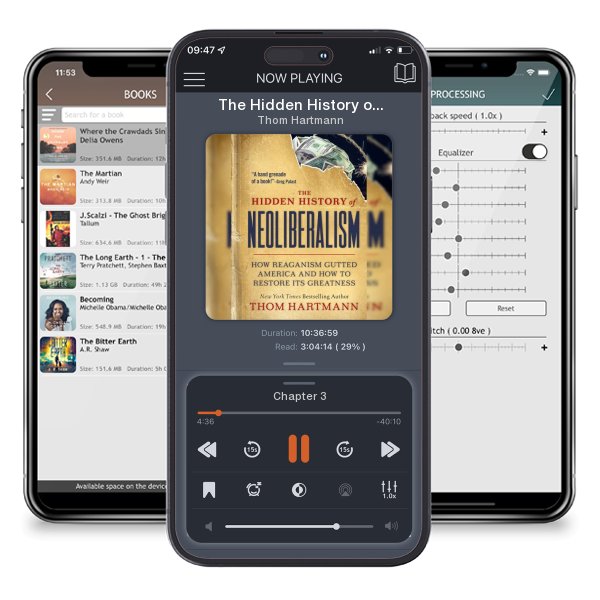 Download fo free audiobook The Hidden History of Neoliberalism: How Reaganism Gutted... by Thom Hartmann and listen anywhere on your iOS devices in the ListenBook app.
