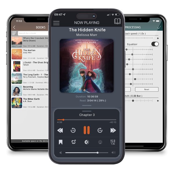 Download fo free audiobook The Hidden Knife by Melissa Marr and listen anywhere on your iOS devices in the ListenBook app.