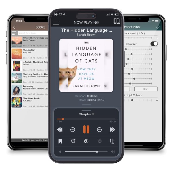 Download fo free audiobook The Hidden Language of Cats: How They Have Us at Meow by Sarah Brown and listen anywhere on your iOS devices in the ListenBook app.